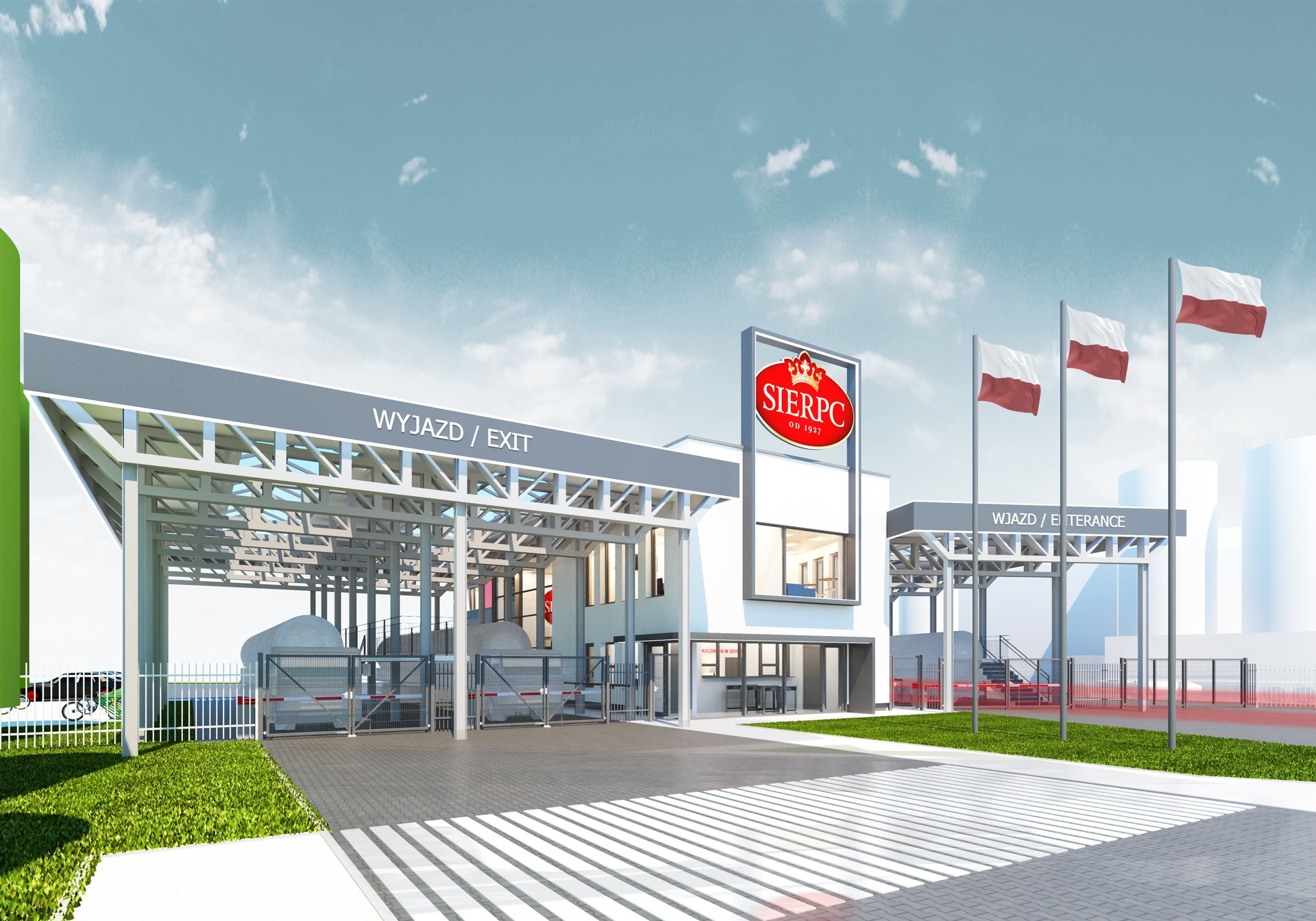 ROZBUDOWA OKRĘGOWEJ SPÓŁDZIELNI MLECZARSKIEJ W&nbsp;SIERPCU