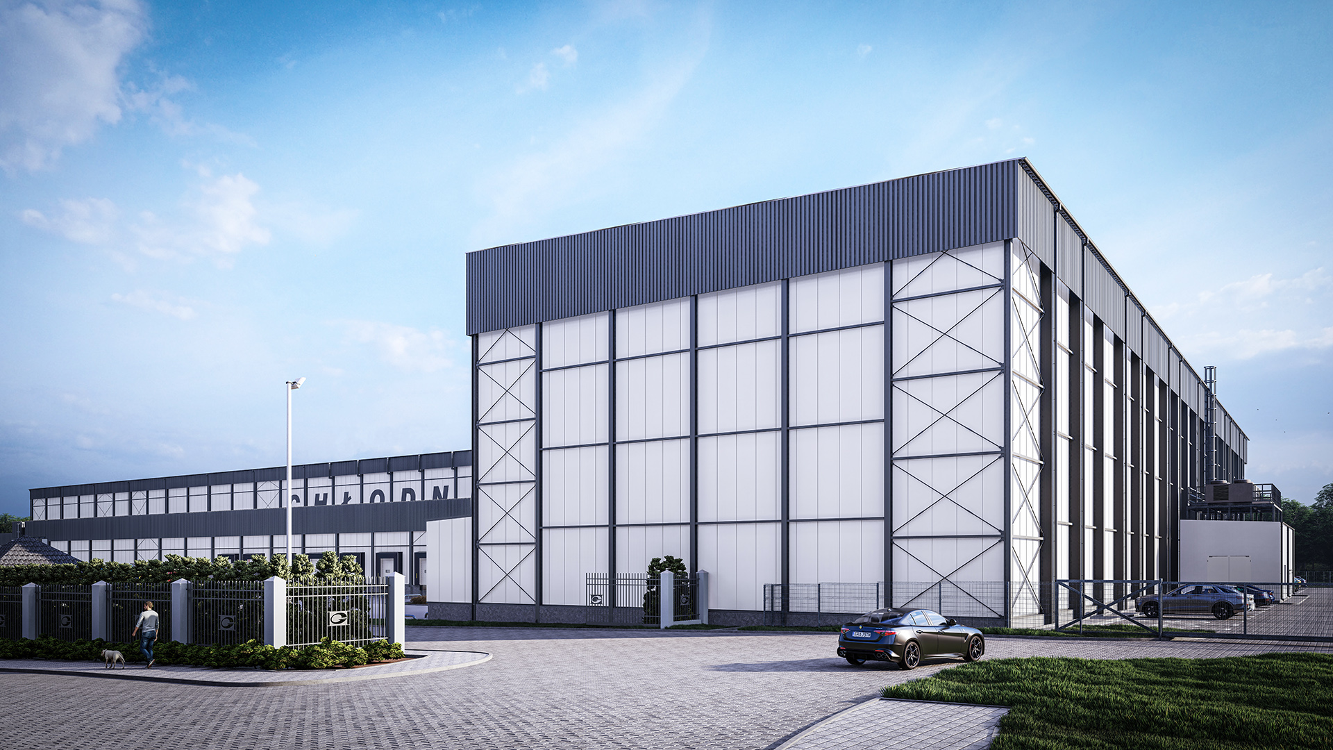 PROJEKT ROZBUDOWY MROŹNI SKŁADOWEJ